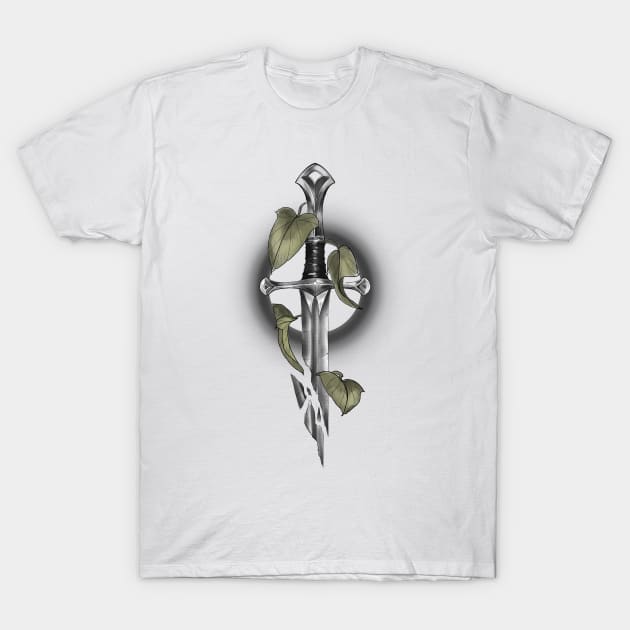 Shards of Narsil T-Shirt by Verre